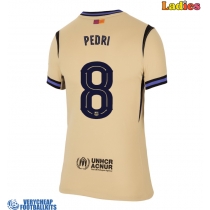 Barcelona Pedri Gonzalez #8 Replica Away Shirt Ladies 2025-26 Short Sleeve
